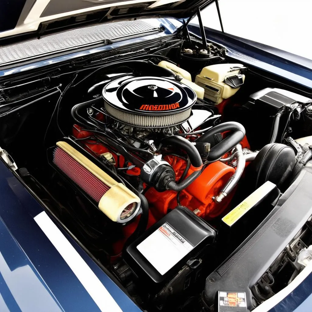 Classic Car Engine Bay